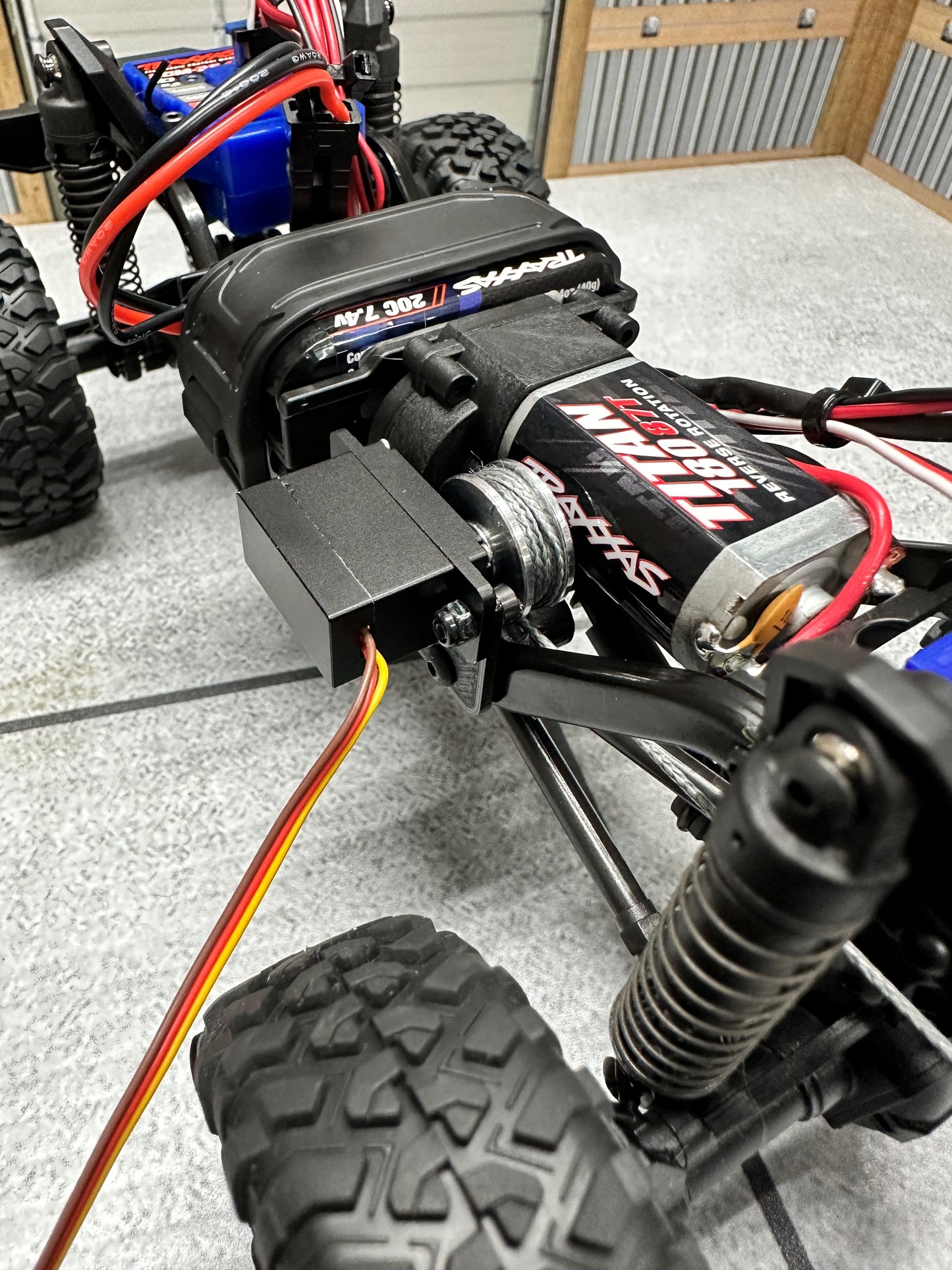 TRX4M Compatible RS40 Winch Mount